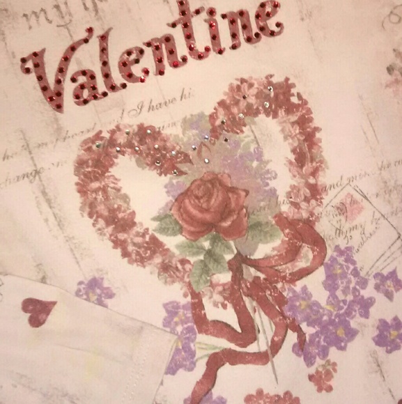 Ladies Set of two Valentine's Shirts - Picture 2 of 8